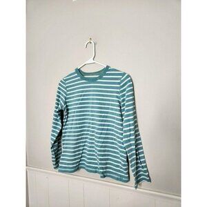 MINI BODEN Blue Stripe Top